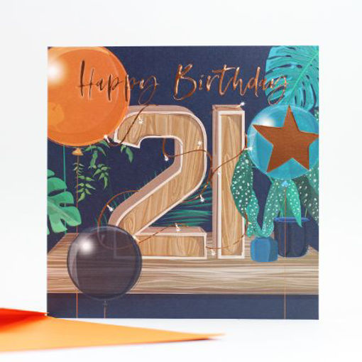 Picture of 21ST BIRTHDAY CARD
